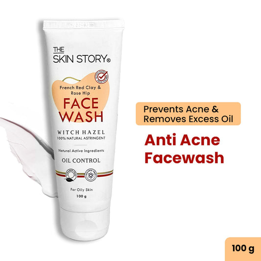 The Skin Story French Clay Pimple Oil Control Face Wash  Grab2Buy The Skin Story Grab2Buy