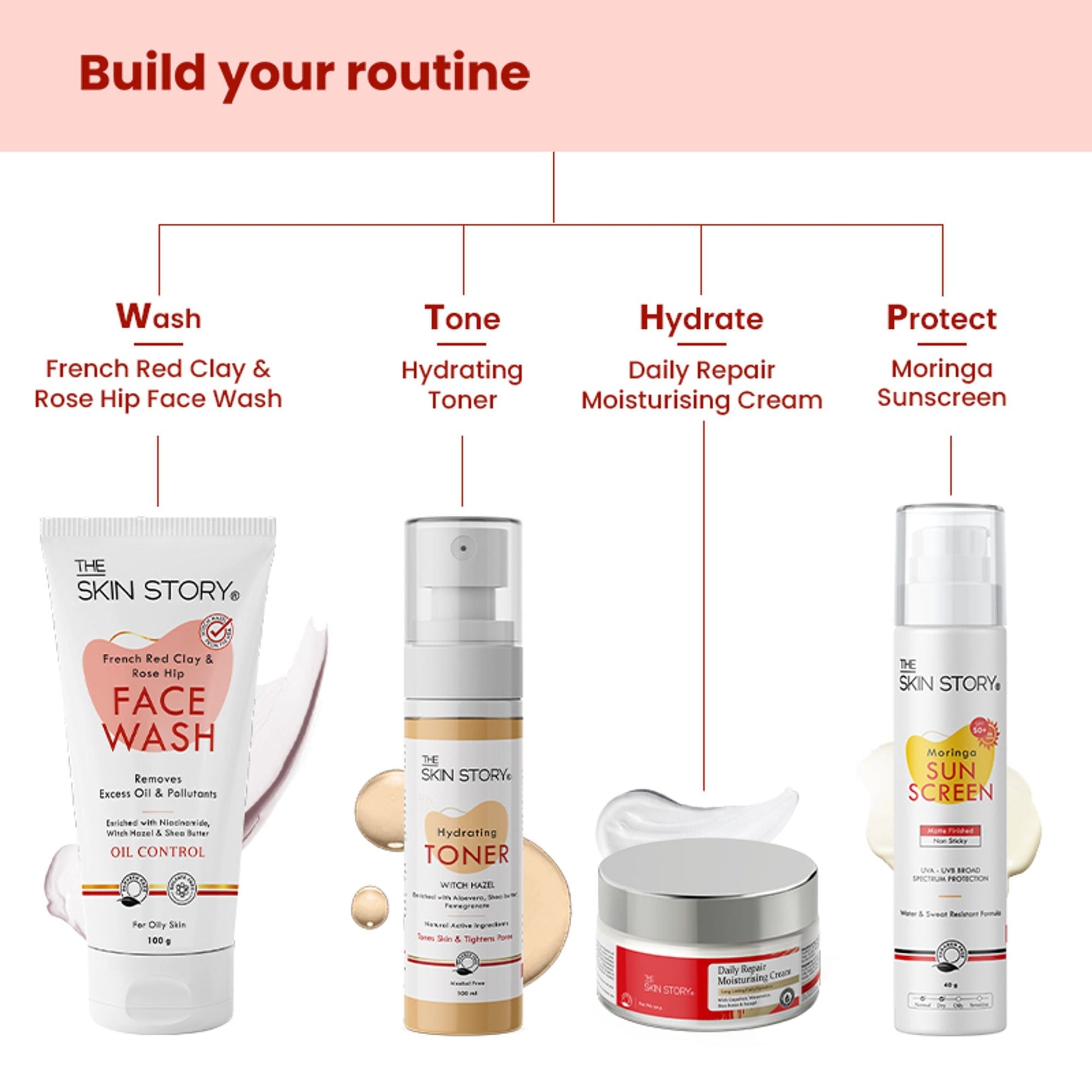 The Skin Story French Clay Pimple Oil Control Face Wash  Grab2Buy The Skin Story Grab2Buy