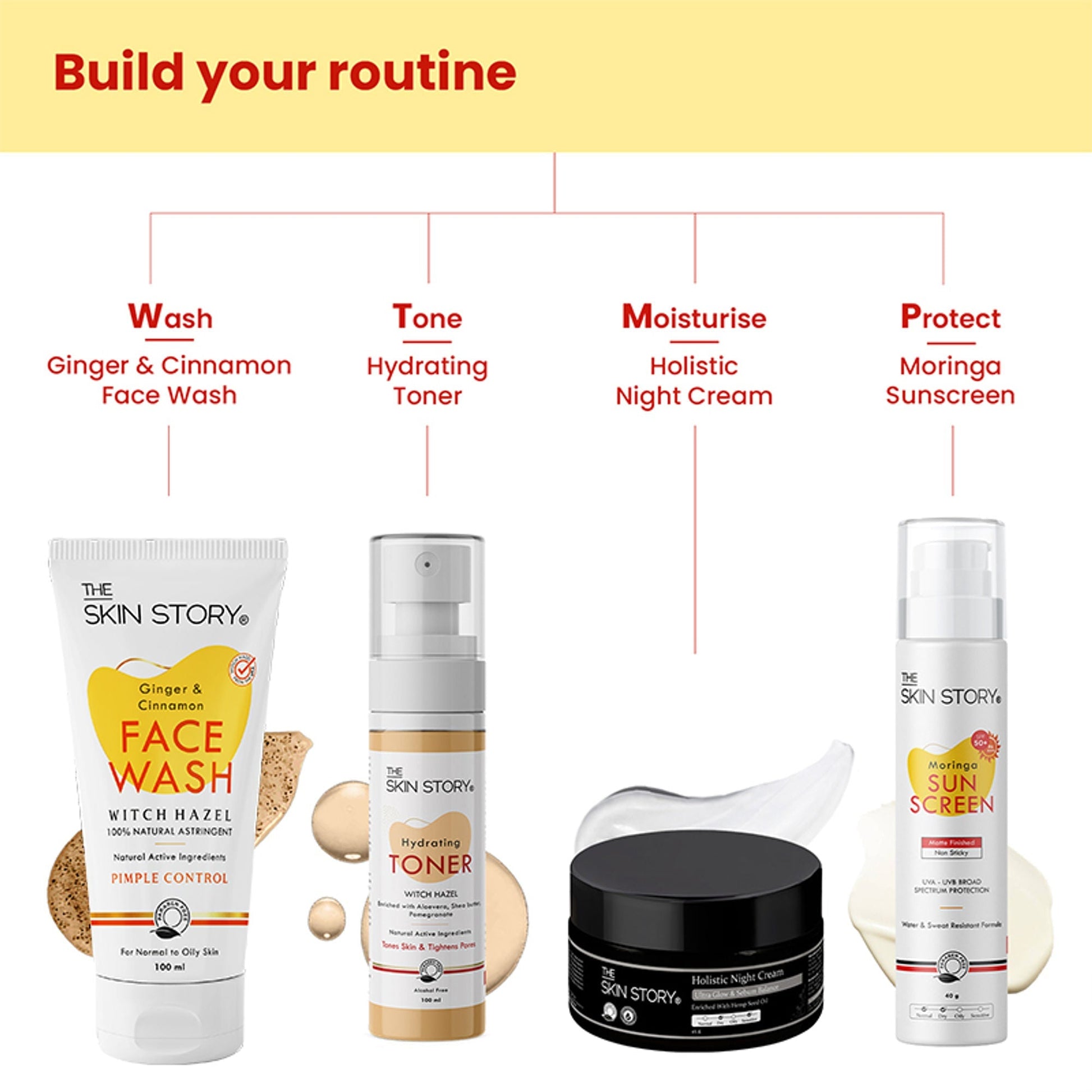 The Skin Story Oil & Pimple Control Ginger Cinnamon Face Wash  Grab2Buy The Skin Story Grab2Buy