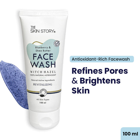 The Skin Story Blueberry Anti-Oxidant Gel Face Wash  Grab2Buy The Skin Story Grab2Buy