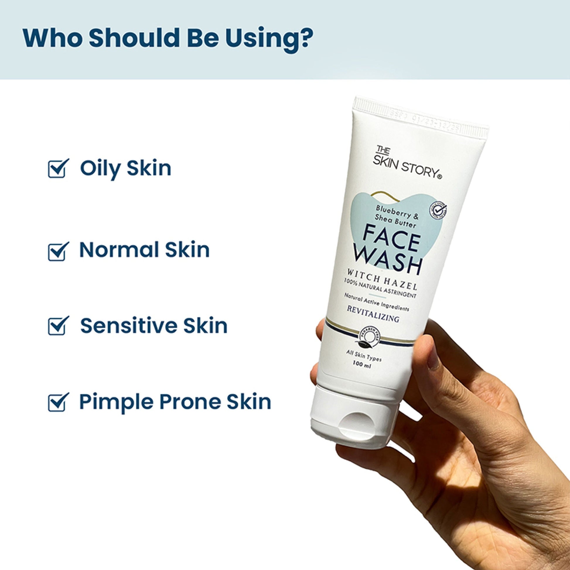 The Skin Story Blueberry Anti-Oxidant Gel Face Wash  Grab2Buy The Skin Story Grab2Buy