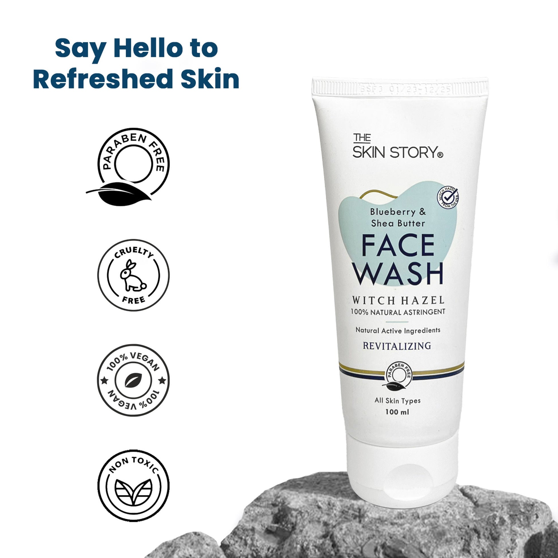 The Skin Story Blueberry Anti-Oxidant Gel Face Wash  Grab2Buy The Skin Story Grab2Buy
