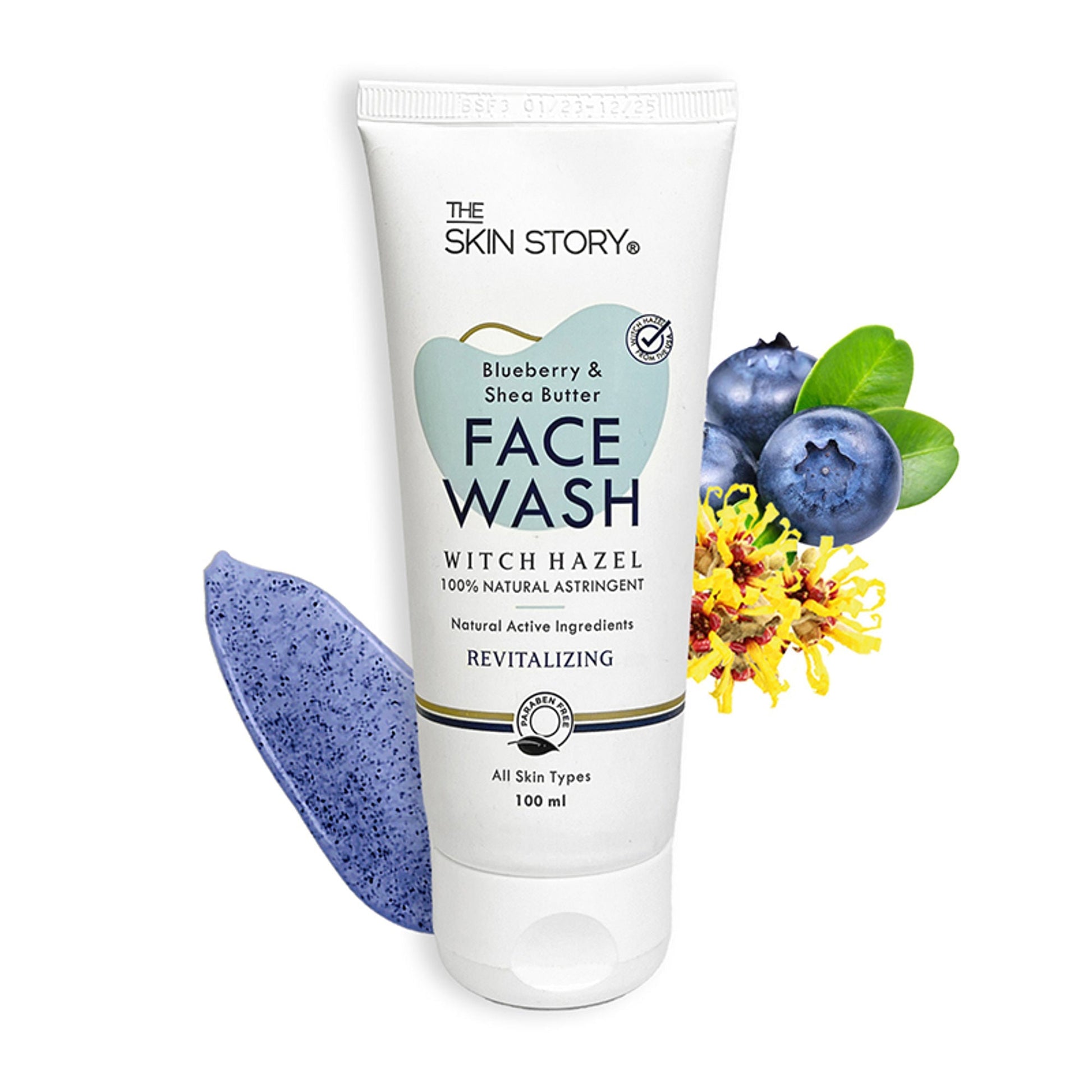 The Skin Story Blueberry Anti-Oxidant Gel Face Wash  Grab2Buy The Skin Story Grab2Buy