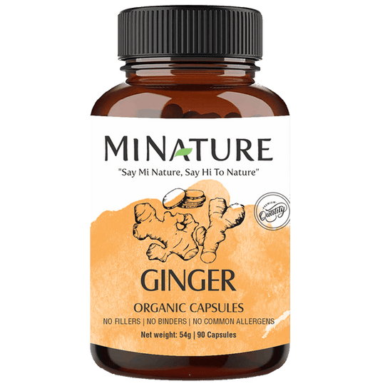 Minature Ginger Organic Capsules 