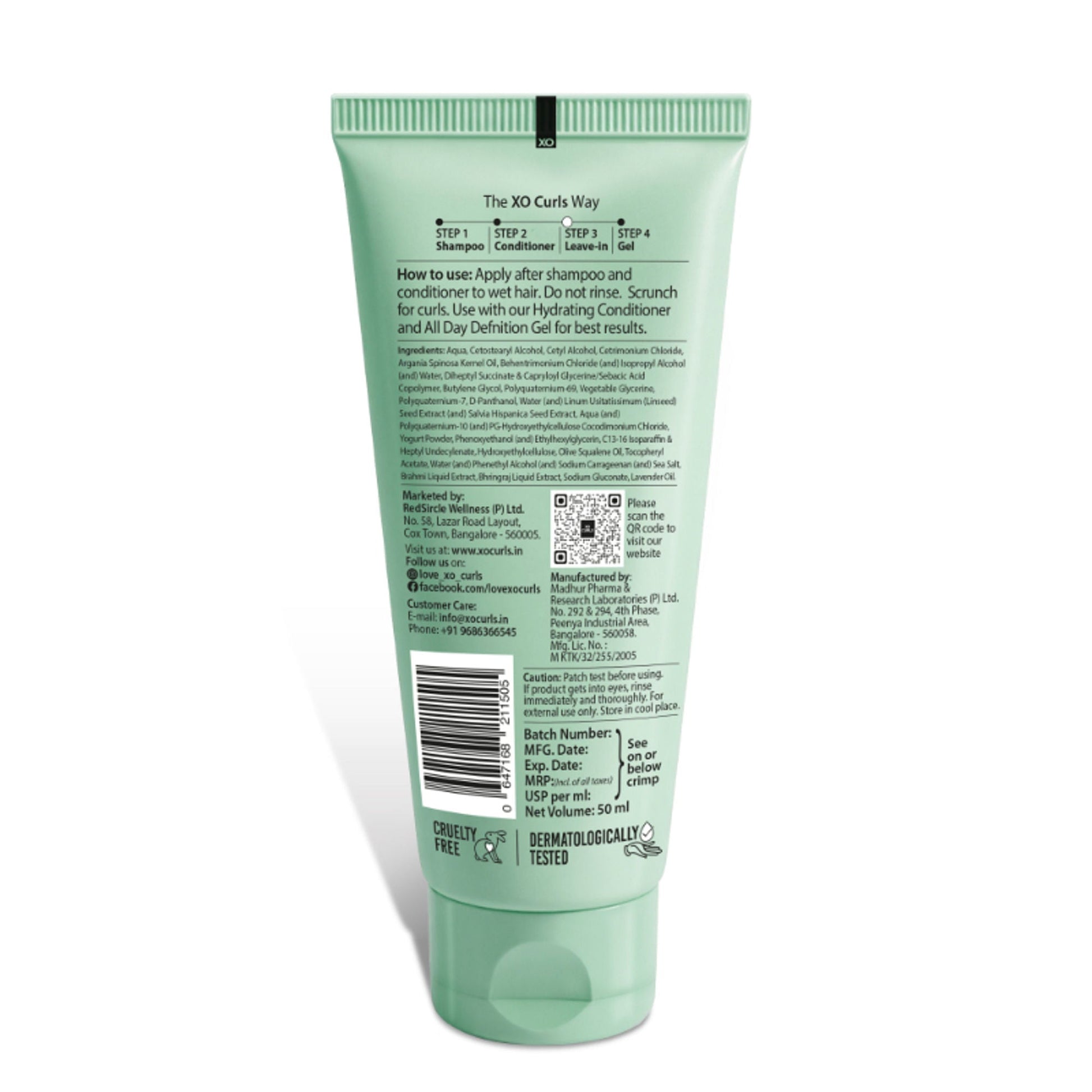 XO Curls Hydrating Leave-In Conditioner For Frizz Free Shiny Hair  Grab2Buy XO Curls Grab2Buy