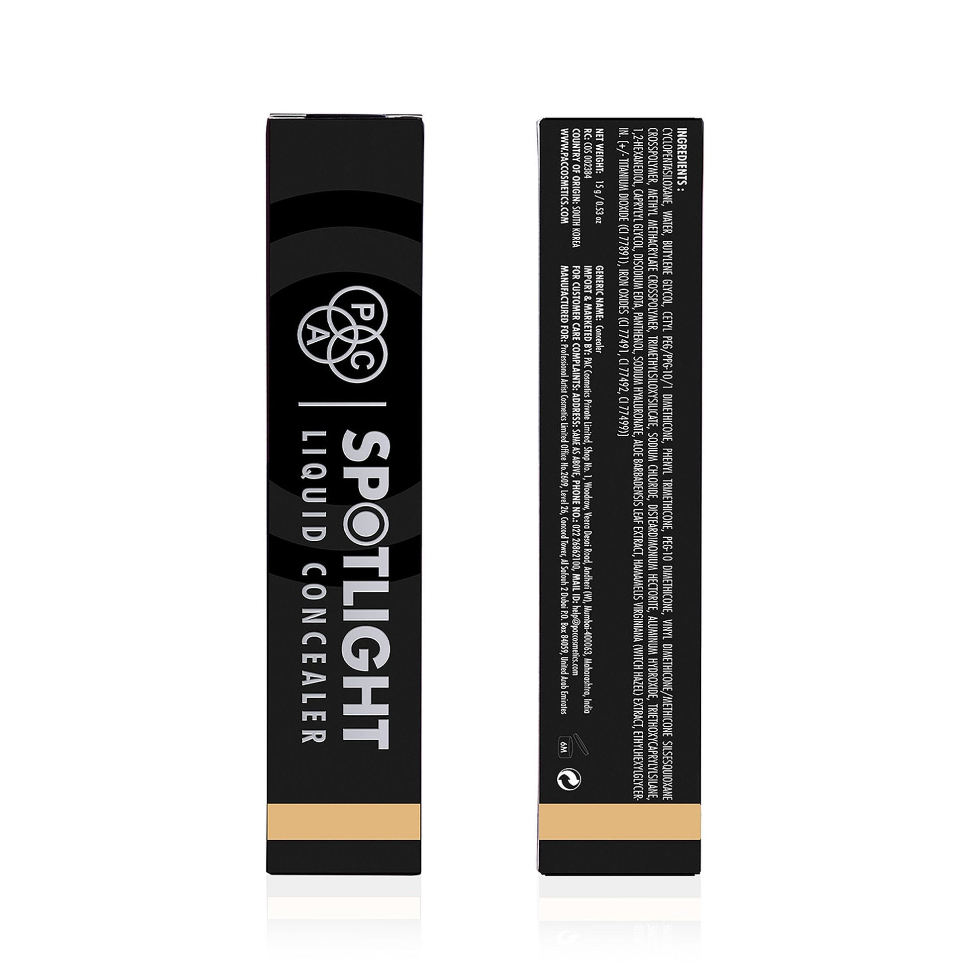 PAC Studio Spotlight Liquid Concealer - 2.5 Cannoli Tart