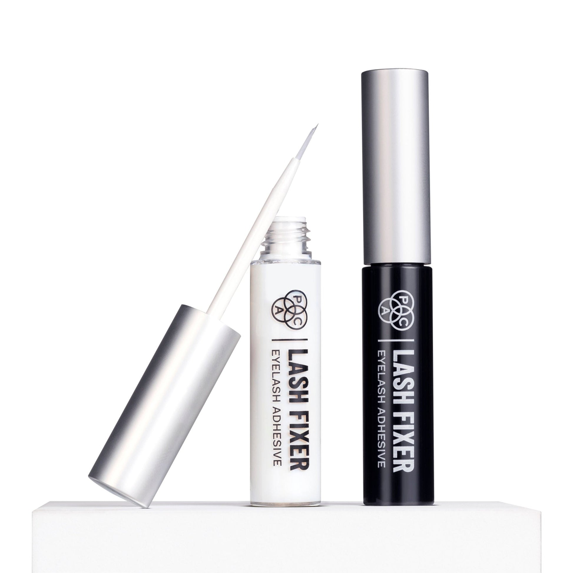 PAC Studio Lash Fixer Eyelash Adhesive Black - 24H Hold, Quick Drying, Waterproof, Ultra Thin Brush