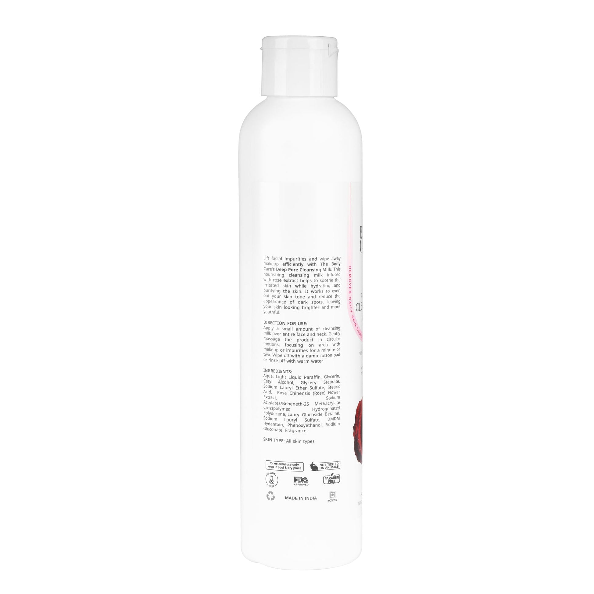 The Body Care Deep Rose Cleansing Milk  Grab2Buy The Body Care Grab2Buy