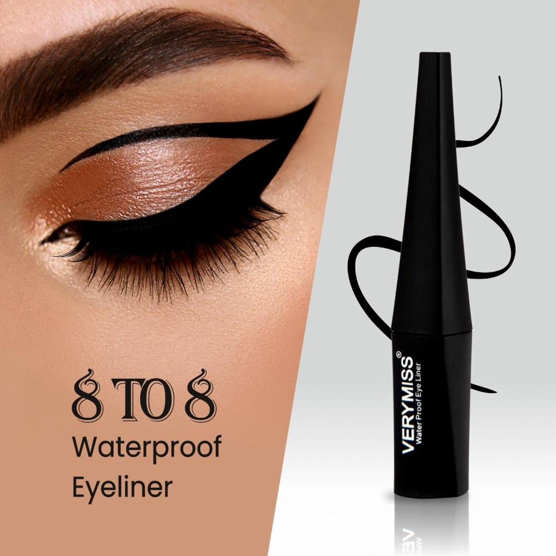 VERYMISS 8 To 8 Eyeliner - Black  Grab2Buy VERYMISS Grab2Buy