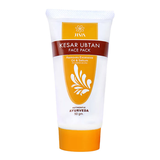 Jiva Ayurveda Kesar Ubtan Face Pack 