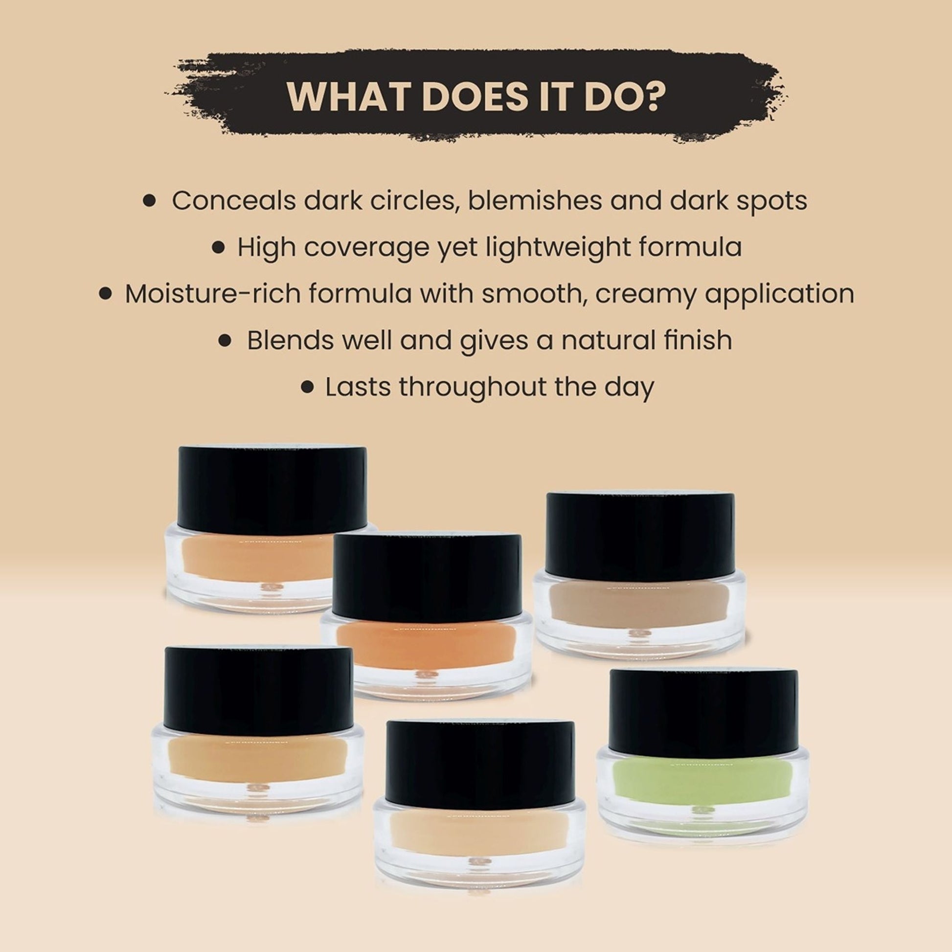 VERYMISS Cream Concealer - 120 Medium  Grab2Buy VERYMISS Grab2Buy