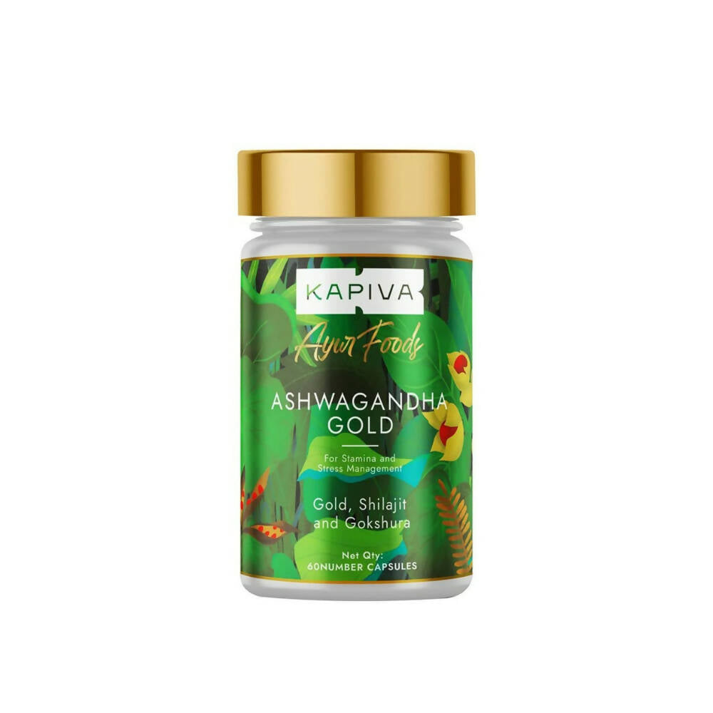 Kapiva Ayurveda Ashwagandha Gold Capsules - Grab2buy