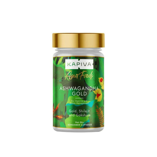 Kapiva Ayurveda Ashwagandha Gold Capsules - Grab2buy