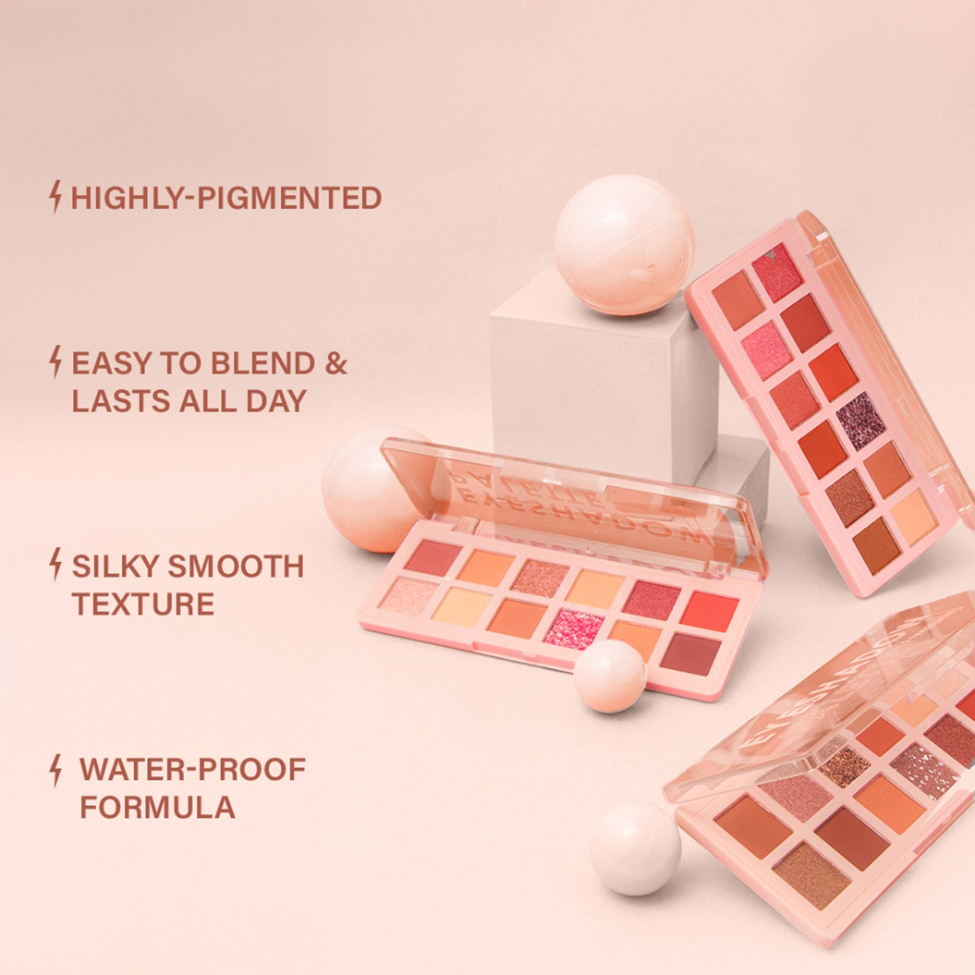 PINKFLASH Pro Touch Eyeshadow Palette - 01 Cranberry Cookies
