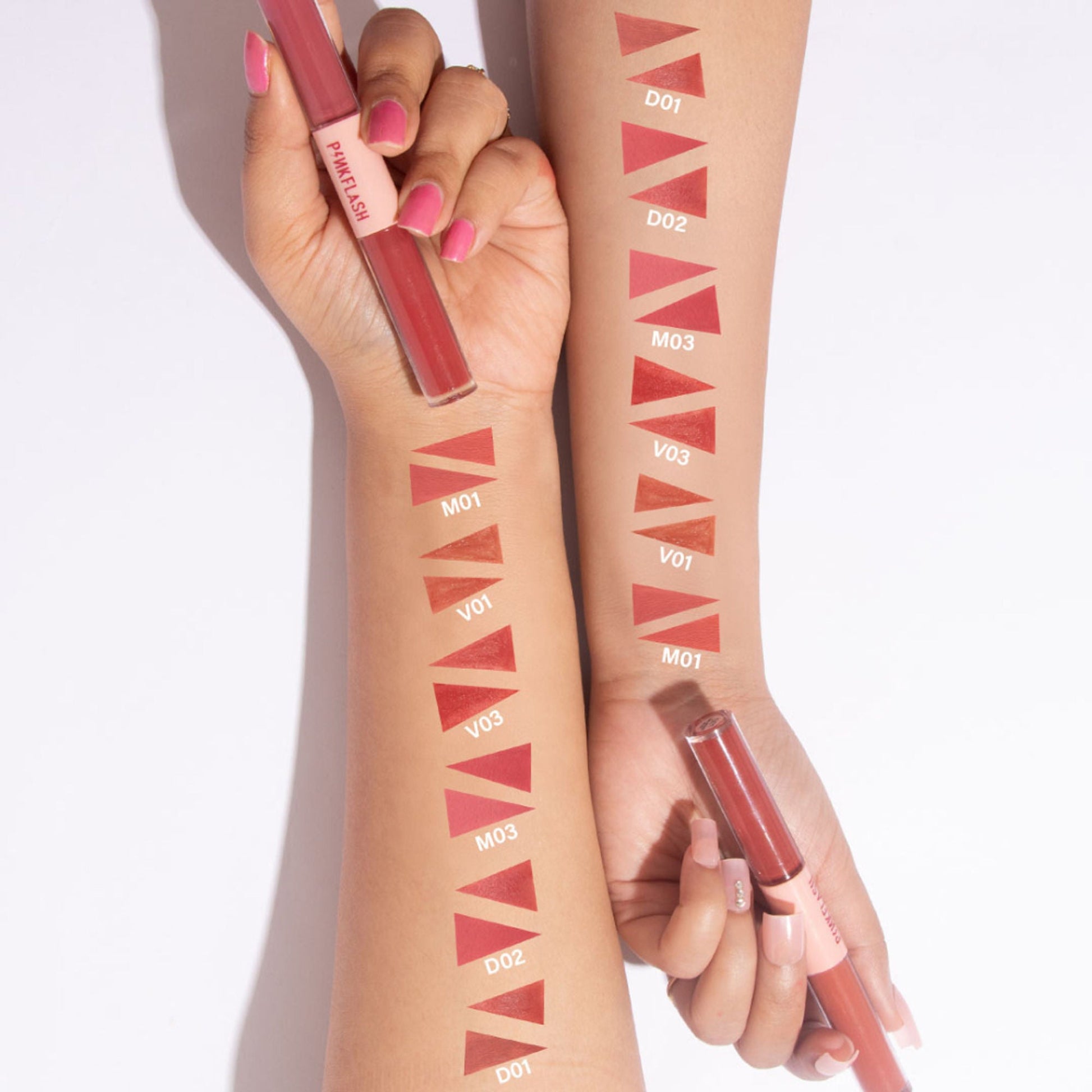 PINKFLASH Duo Lip Gloss - M01