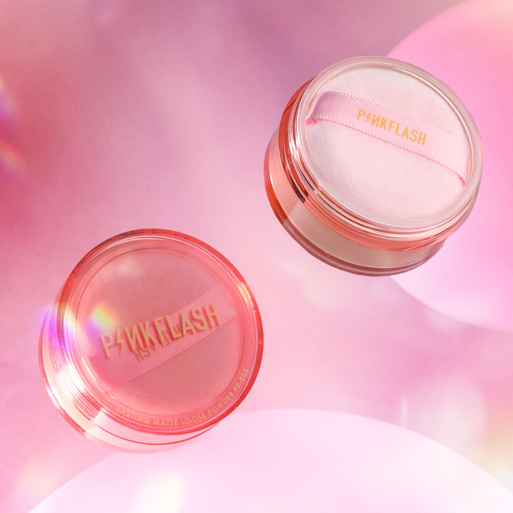 PINKFLASH Oil Controller Translucent Loose Powder - 222