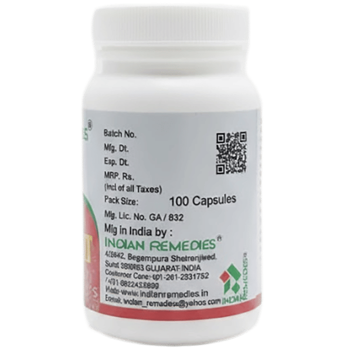Indian Remedies Purified Sj Capsules 