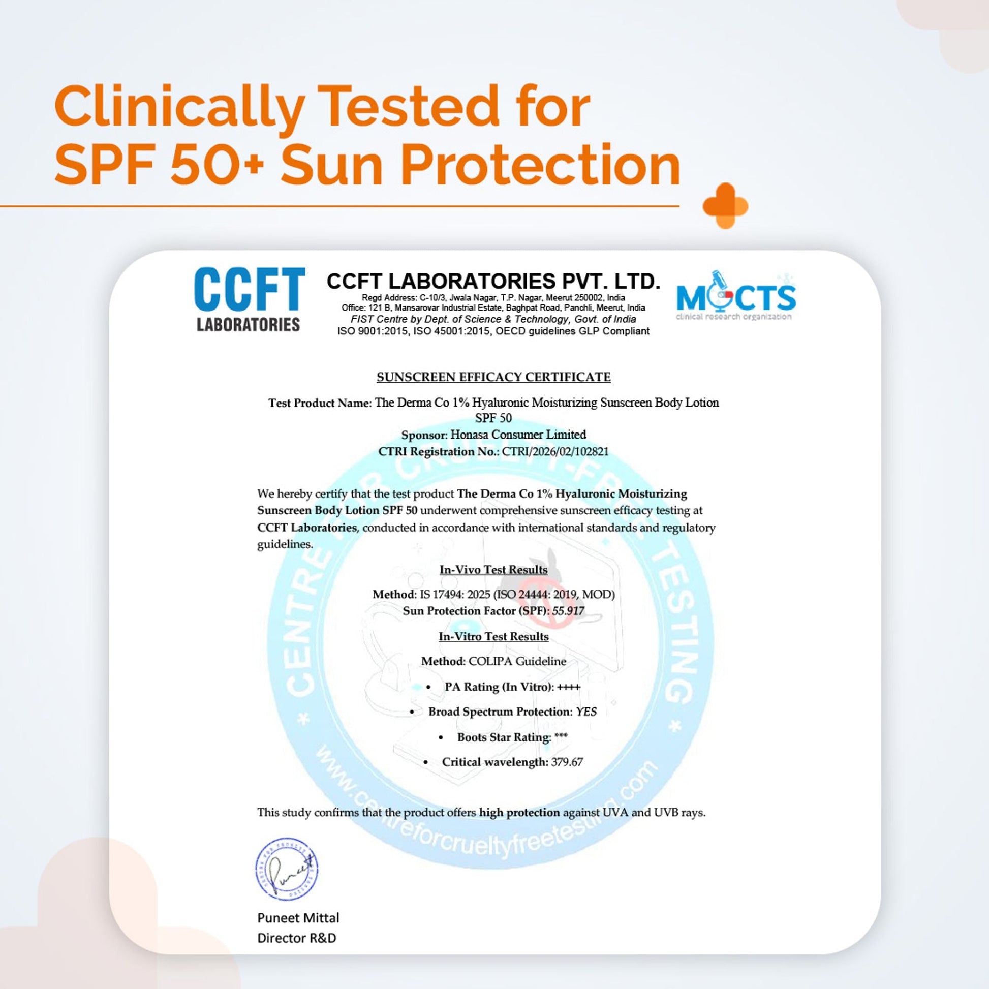 The Derma Co 1% Hyaluronic Moisturizing Sunscreen Body Lotion SPF 50 PA++++  Grab2Buy The Derma Co Grab2Buy
