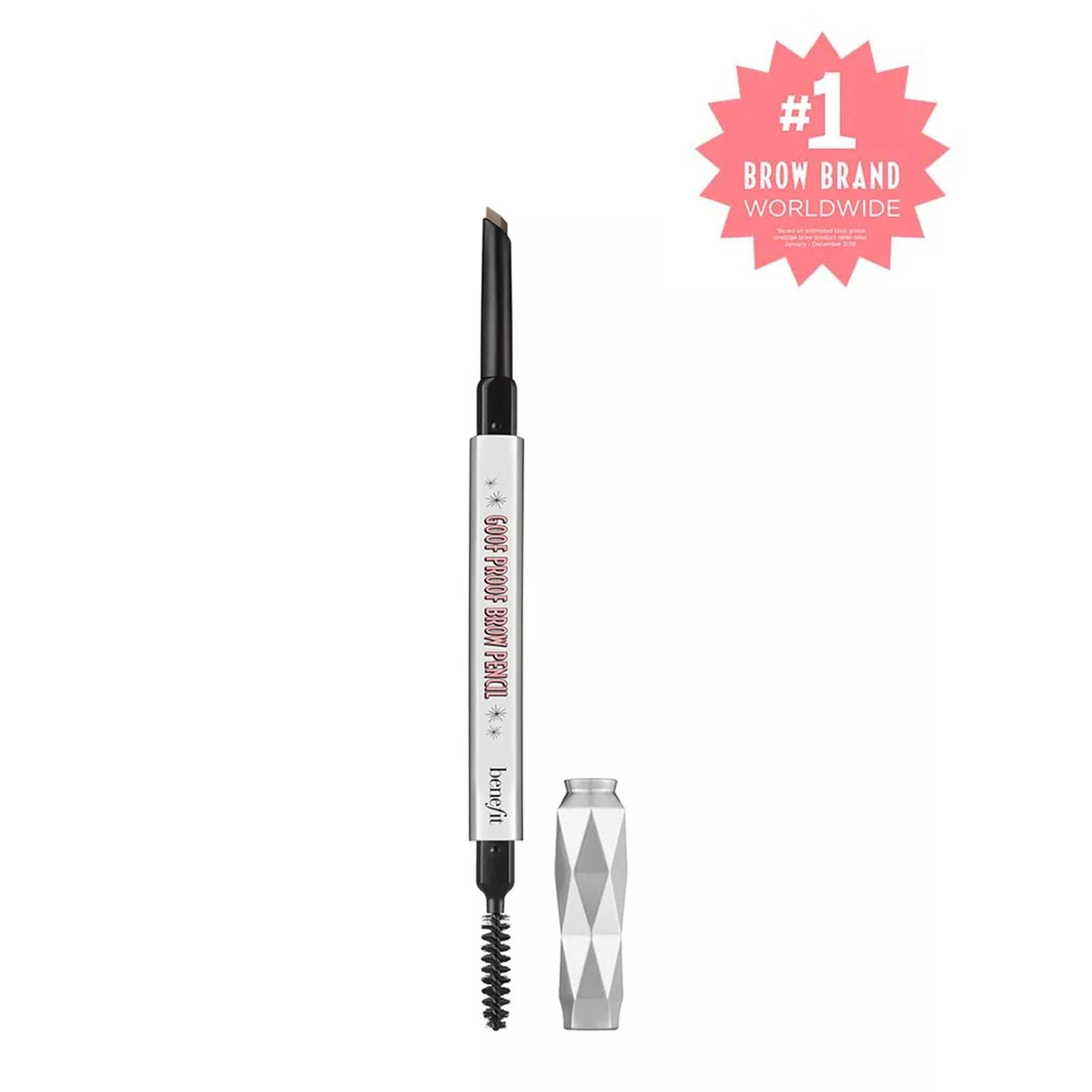 Benefit Cosmetics Goof Proof Eyebrow Pencil - 06 Deep-Cool Dark Brown To Cool Black Hair