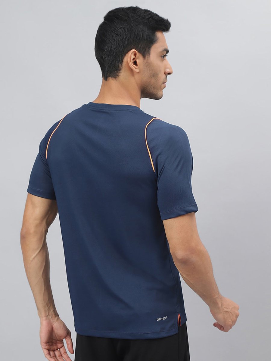 Alcis Round Neck Slim Fit Anti-Static T-Shirt 