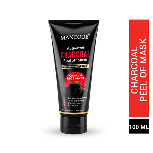 Mancode Activated Charcoal Peel Off Face Mask 