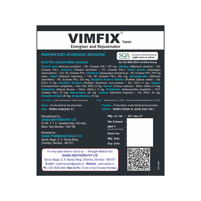 Sandu Vimfix Tablets 