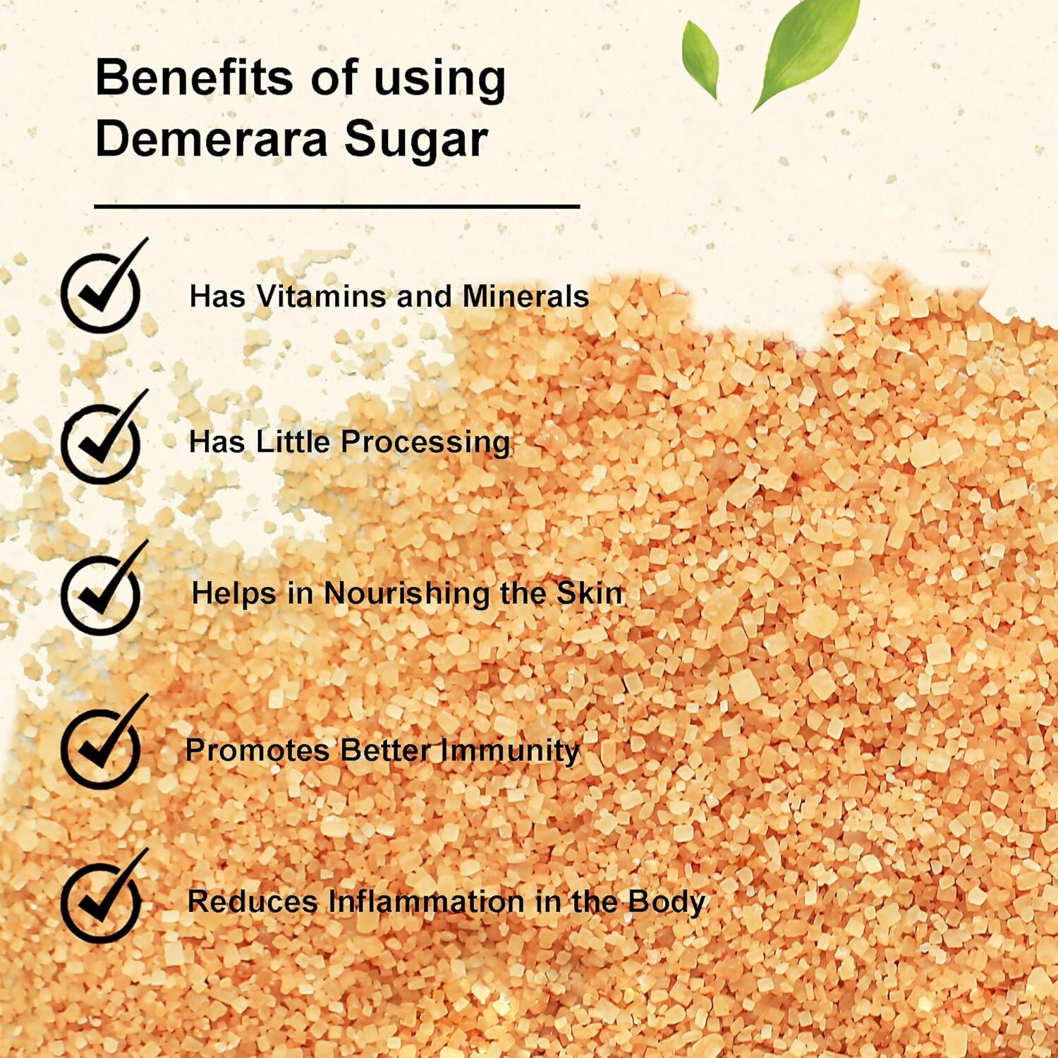 Dhampur Green Demerara Brown Sugar 