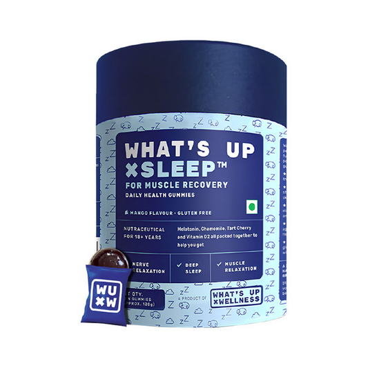What's Up Wellness Sleep Gummies For Muscle Recovery 