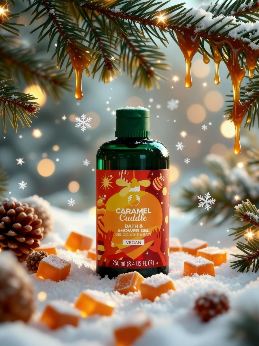 The Body Shop Caramel Cuddle Bath & Shower Gel  Grab2Buy The Body Shop Grab2Buy