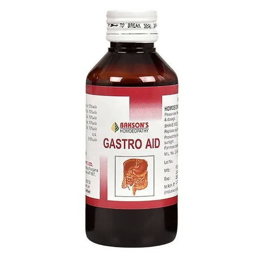 Bakson's Homeopathy Gastro Aid Syrup 