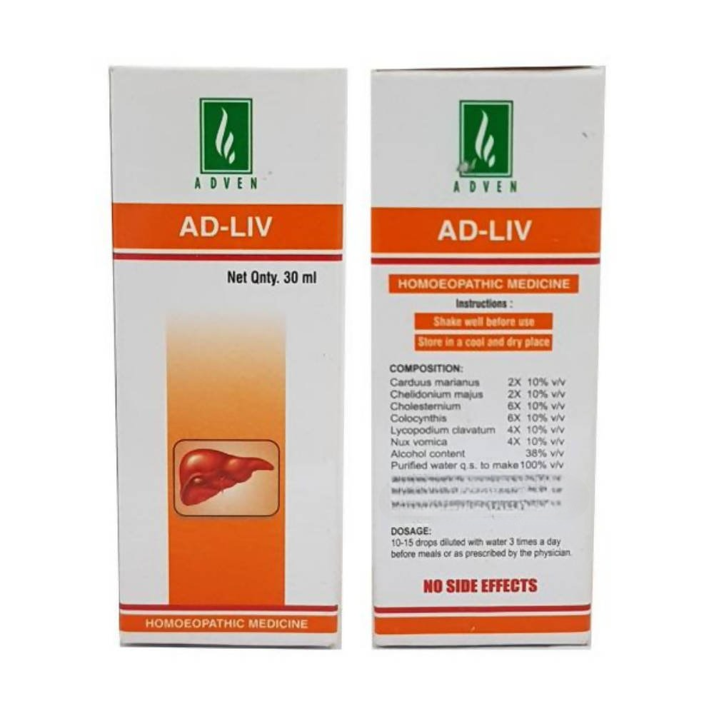 Adven Homeopathy Ad-Liv Drops 