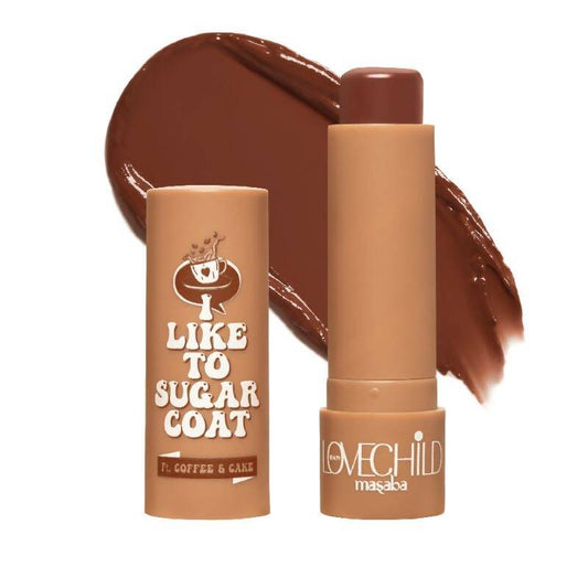 LoveChild By Masaba Gupta Lip Balm - I Like To Sugar Coat Coffee Cake - Grab2buy