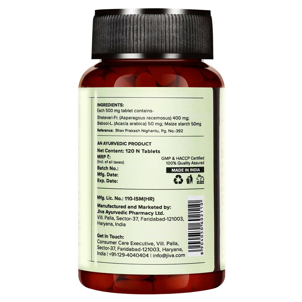 Jiva Ayurveda Shatavari Tablets 