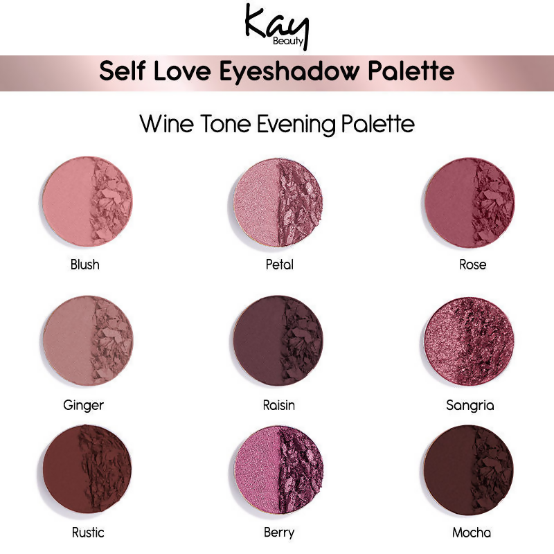 Kay Beauty By Katrina Kaif Eyeshadow Palette - Self Love 