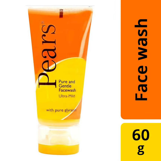 Pears Pure & Gentle Ultra Mild Facewash & Ultra Mild Fresh Renewal Facewash Combo - Grab2buy