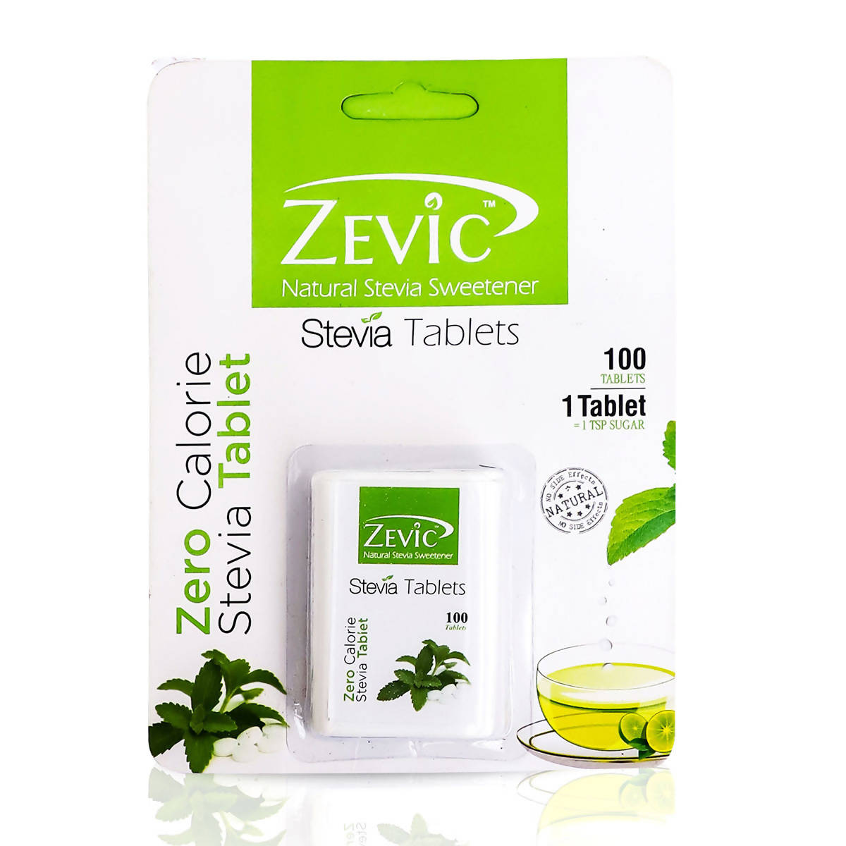 Zevic Stevia White Tablets 