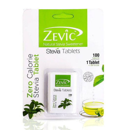 Zevic Stevia White Tablets 