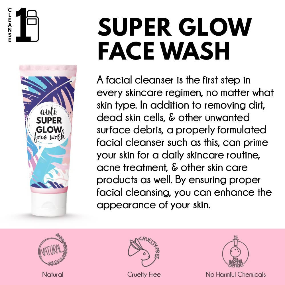Auli Super Glow Face Wash 