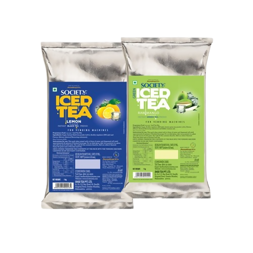 Society Lemon Black Tea & Raw Mango Iced Tea Combo 