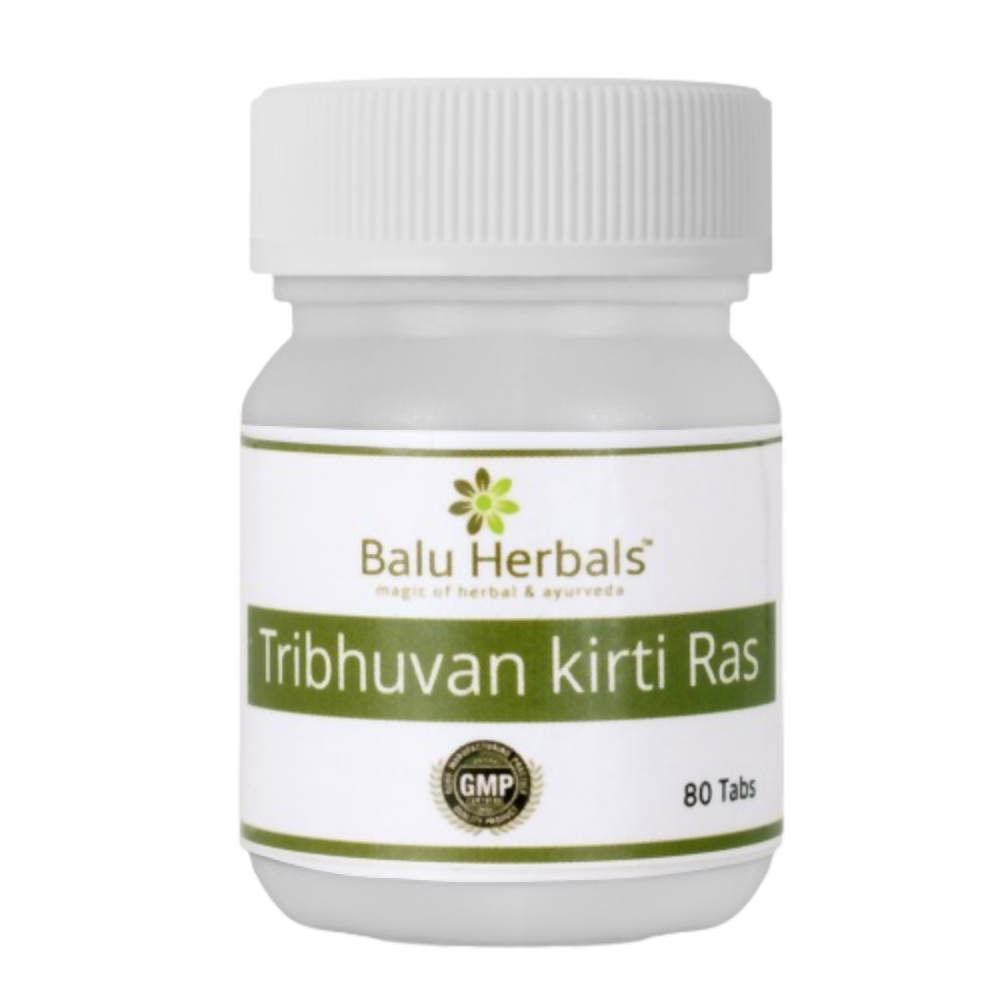 Balu Herbals Tribhuvanakirti Ras Tablets 