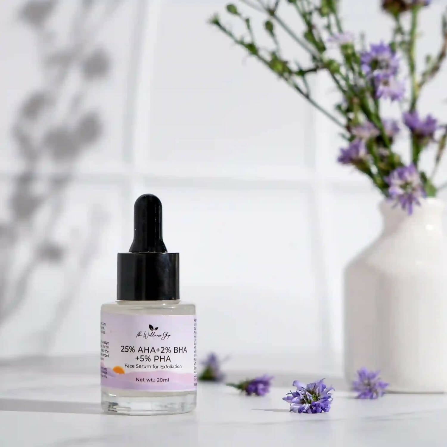The Wellness Shop 25% AHA + 2% BHA + 5% PHA Face Serum  Grab2Buy The Wellness Shop Grab2Buy