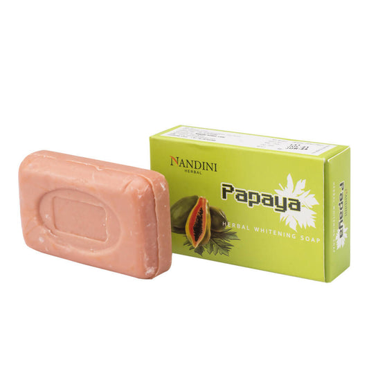 Nandini Herbal Papaya Whitening Soap - Grab2buy
