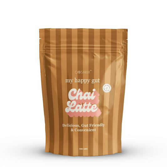 Cosmix My Happy Gut Chai Latte  Grab2Buy Cosmix Grab2Buy