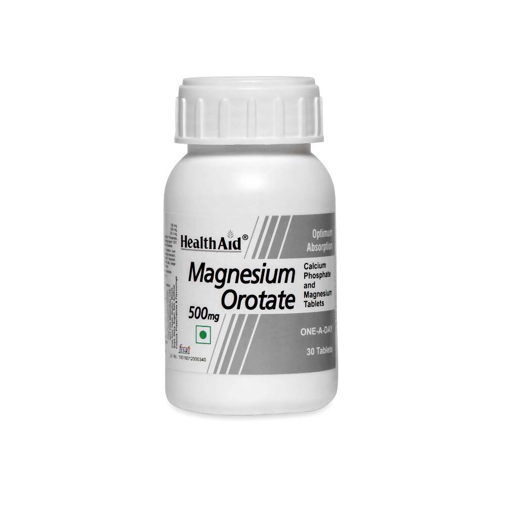 HealthAid Magnesium Orotate 500 mg Tablets 