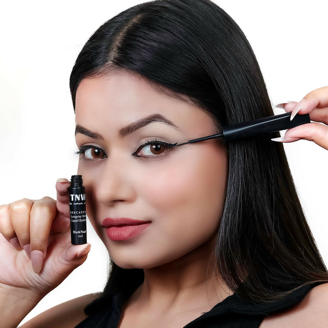 The Natural Wash Eyecatchy Longstay Matte Liquid Eyeliner - Black Pearl  Grab2Buy The Natural Wash Grab2Buy