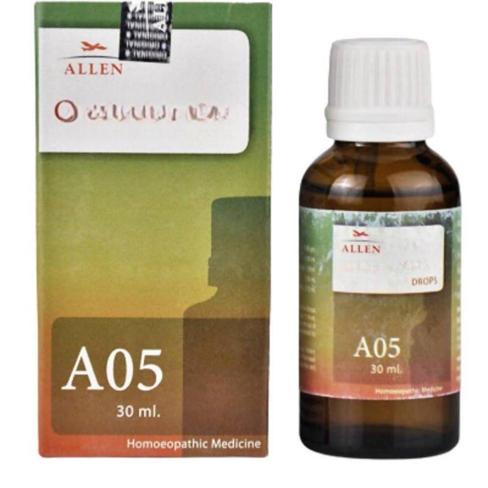 Allen Homeopathy A05 Cold-Sinus Drops 
