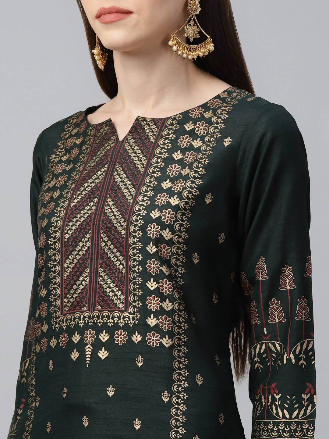 Cheera Printed Kurta Palazzo set (CH117KP) - Grab2buy