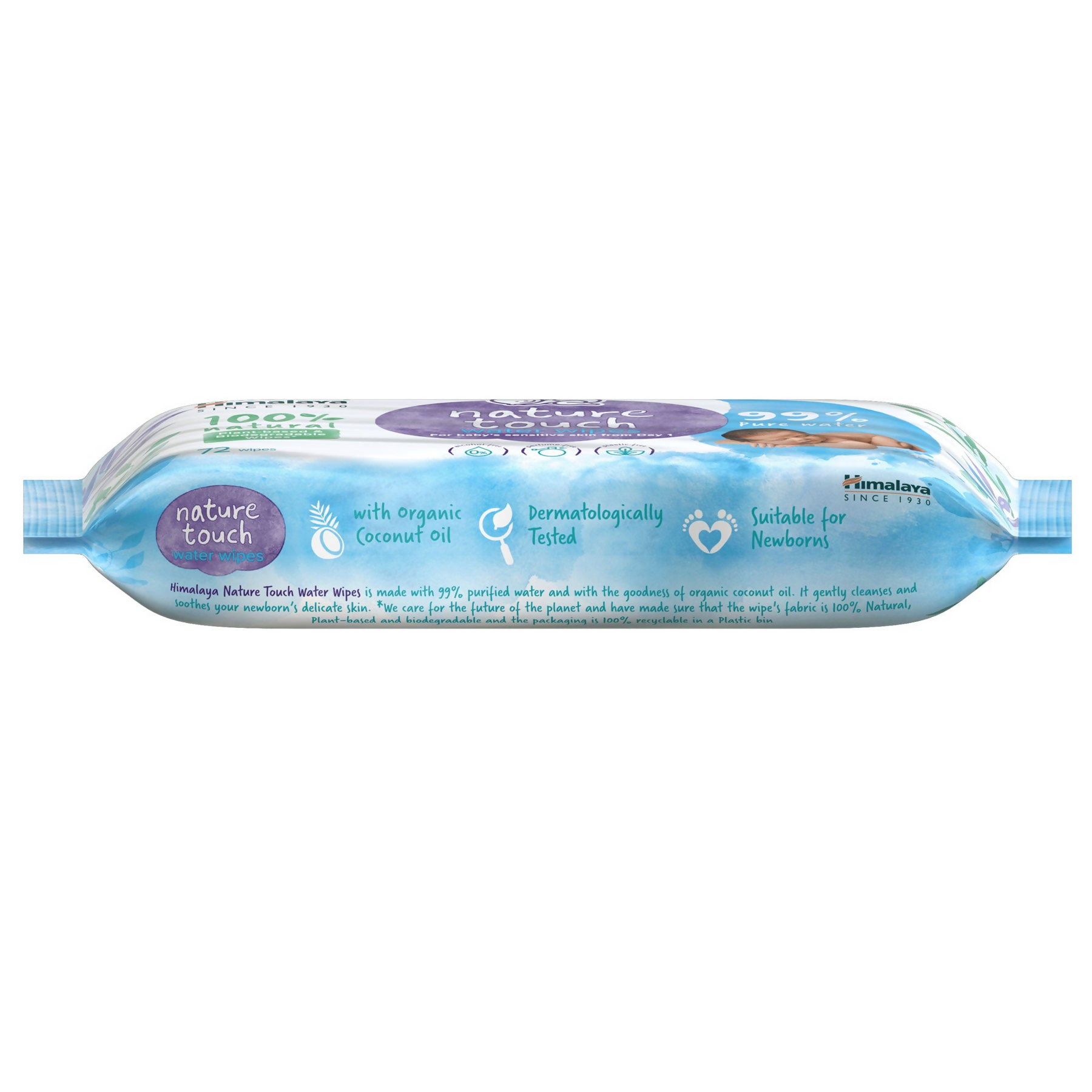 Himalaya Herbals Nature Touch Water Wipes 