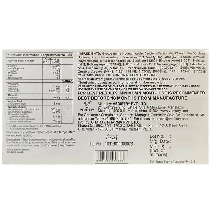 Charak Pharma Go 365 Nutra Tablets 