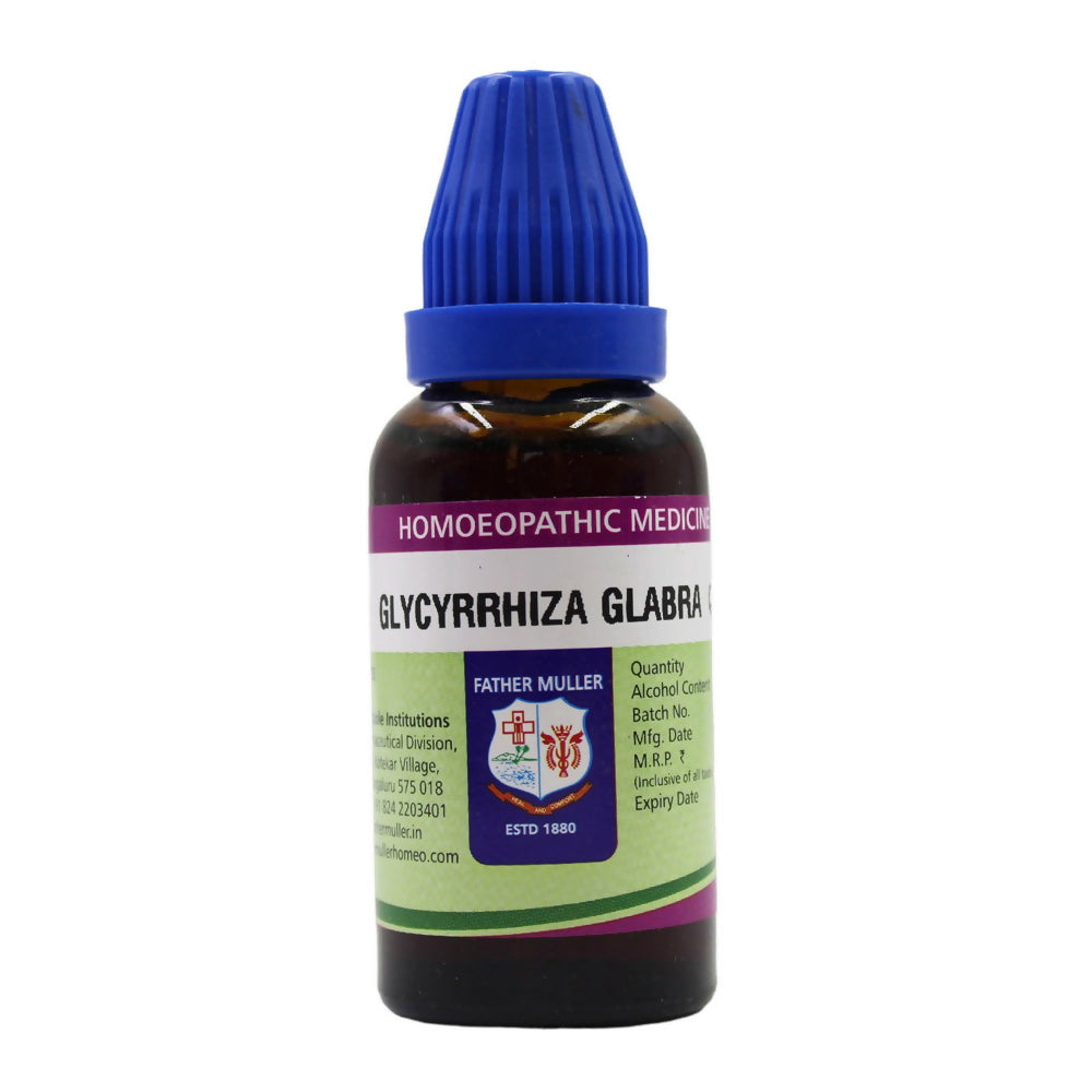 Father Muller Glycyrrhiza Glabra Mother Tincture Q - Grab2buy